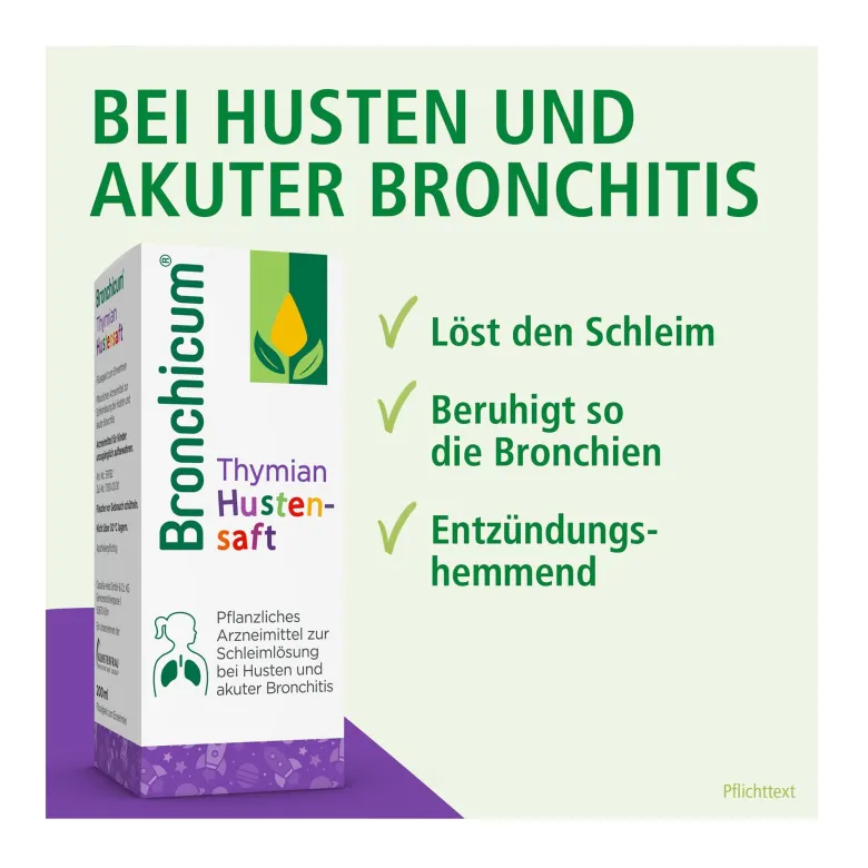 Bronchicum Thymian Hustensaft, 200 ml