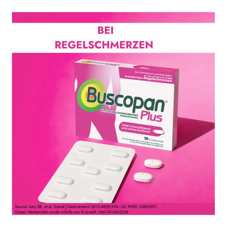 Buscopan Plus Filmtabletten, 18 St