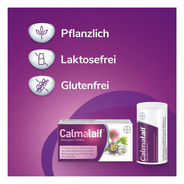 Calmalaif überzogene Tabletten, 40 St