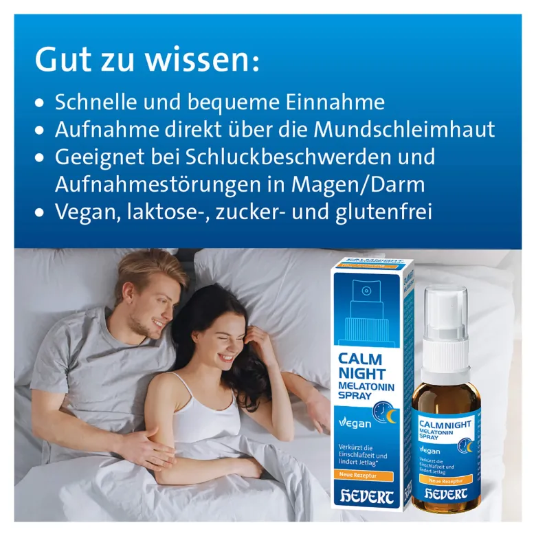 CalmNight Melatonin Spray, 30 ml