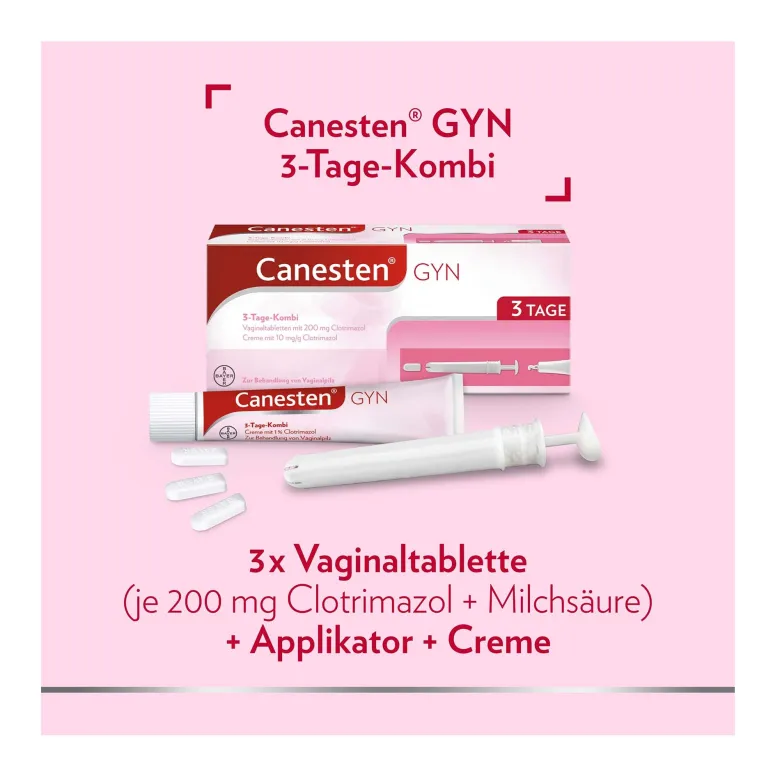 Canesten Gyn 3 Kombipackung, 1 P