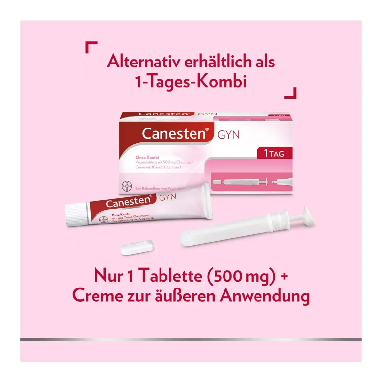 Canesten Gyn 3 Kombipackung, 1 P