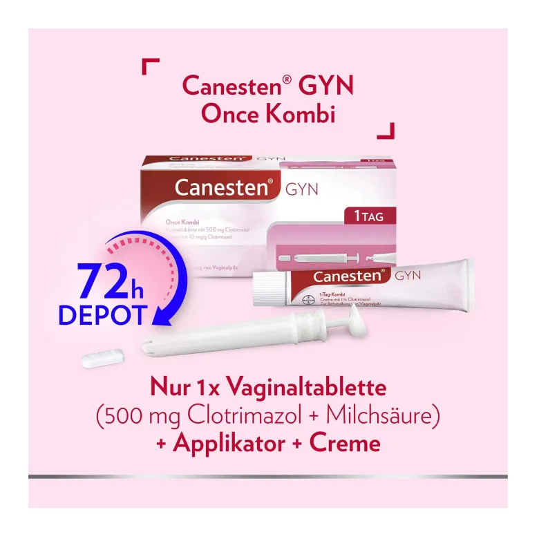 Canesten Gyn Once Kombipackung, 1 P