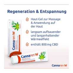 Cannaren W Wärmendes CBD-Gel, 100 ml