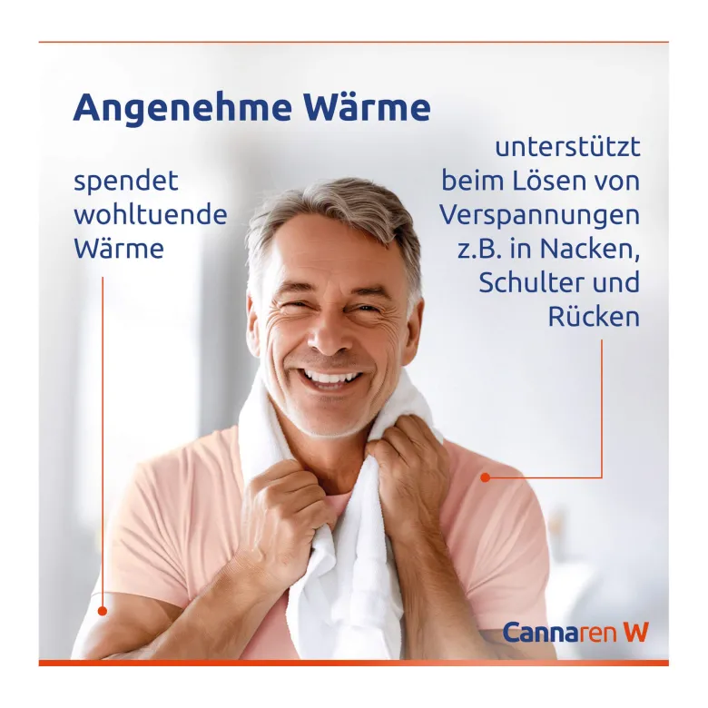 Cannaren W Wärmendes CBD-Gel, 100 ml