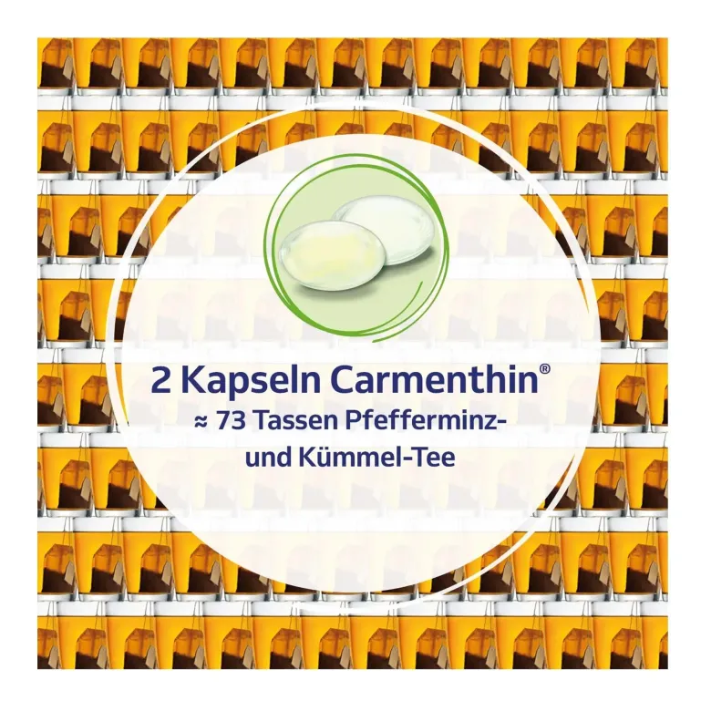 Carmenthin Weichkapseln bei Verdauungsstörungen, 84 St