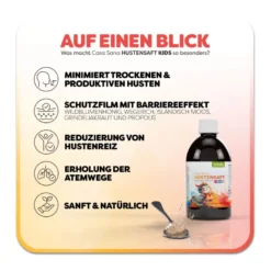 Casa Sana Hustensaft Kids, 200 ml