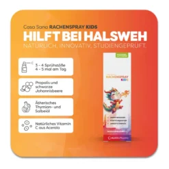 Casa Sana Rachenspray Kids, 30 ml