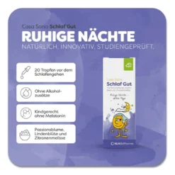 Casa Sana Schlaf Gut Tropfen zum Einnehmen, 30 ml