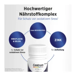 Centrum Vital+ Antiox Zellschutz Kapseln, 30 St