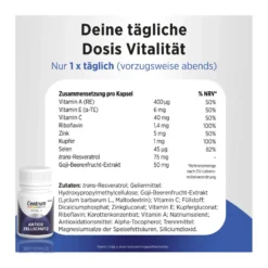 Centrum Vital+ Antiox Zellschutz Kapseln, 30 St