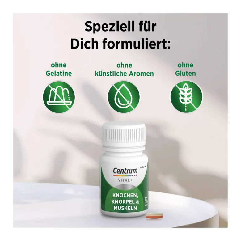 Centrum Vital+ Knochen Knorpel & Muskeln Tabletten, 30 St
