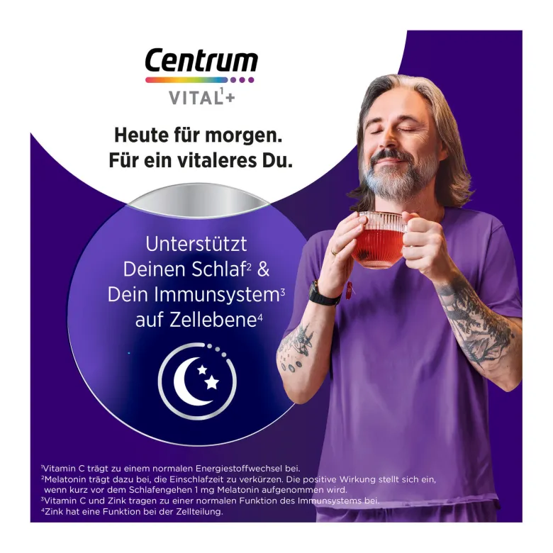 Centrum Vital+ Schlaf & Immunsystem Tabletten, 30 St