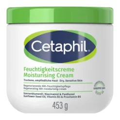 Cetaphil Feuchtigkeitscreme für trockene, empfindliche Haut, 453 g
