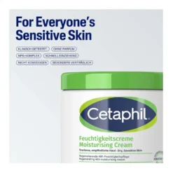 Cetaphil Feuchtigkeitscreme für trockene, empfindliche Haut, 453 g