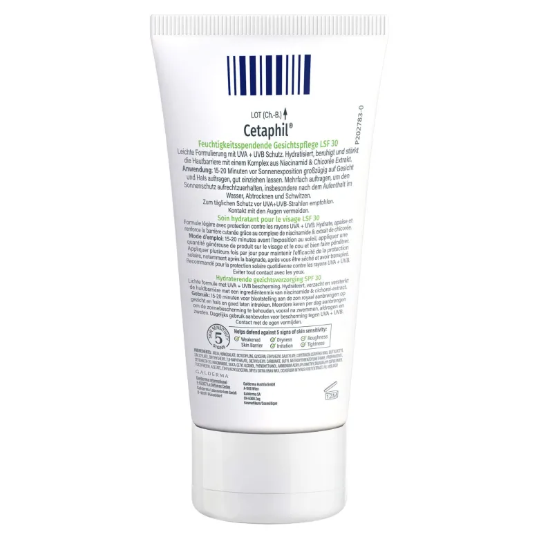 Cetaphil Feuchtigkeitsspendende Gesichtspflege LSF 30, 50 ml