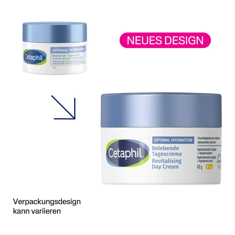 Cetaphil Optimal Hydration Belebende Tagescreme, 48 g