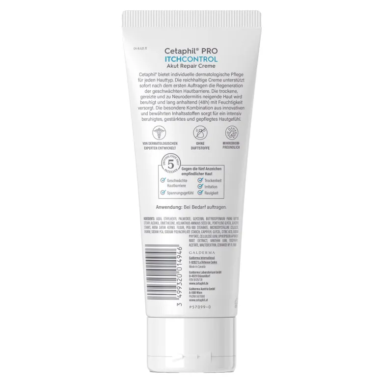 Cetaphil PRO ItchControl Akut Repair Creme, 227 g
