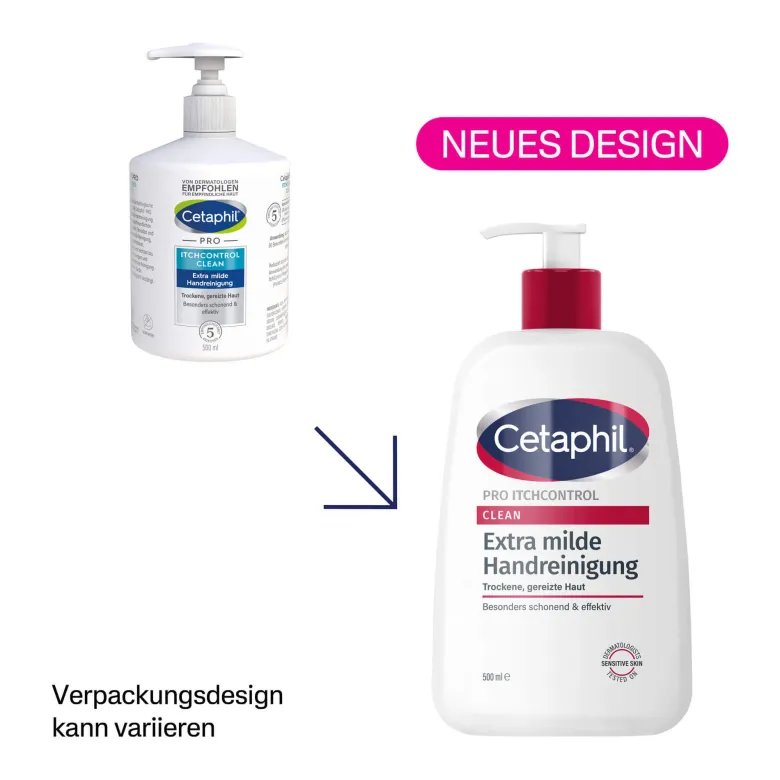 Cetaphil PRO ItchControl Clean Extra milde Handreinigung, 500 ml