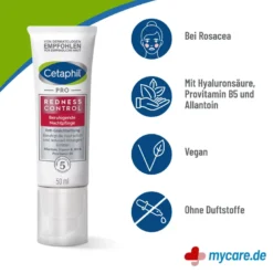 Cetaphil PRO RednessControl Beruhigende Nachtpflege, 50 ml