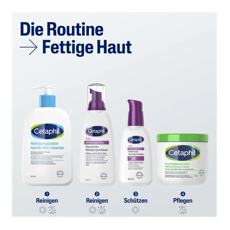 Cetaphil PRO SpotControl Mattierende Feuchtigkeitscreme, 120 ml