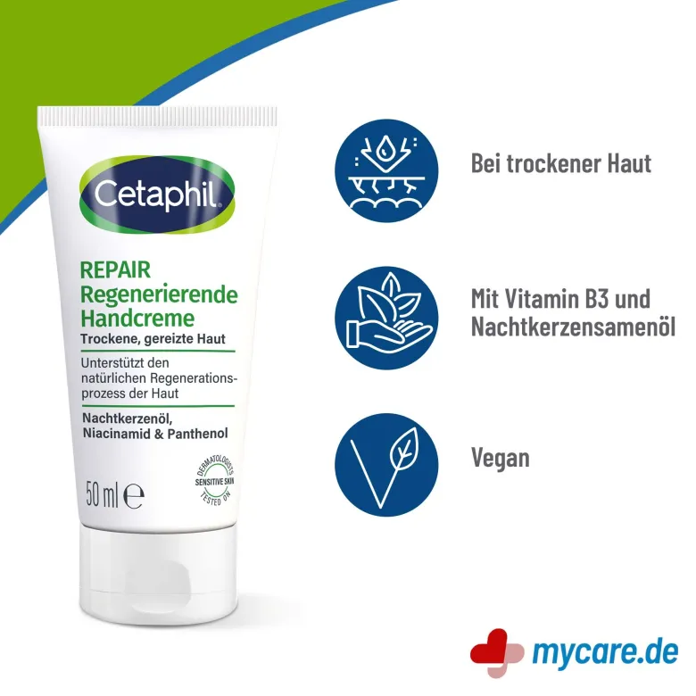 Cetaphil Repair Regenerierende Handcreme, 50 ml