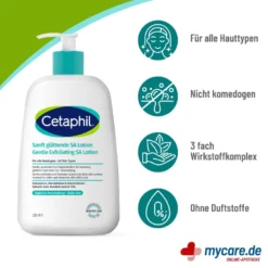 Cetaphil Sanft glättende SA Lotion, 236 ml
