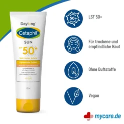 Cetaphil SUN Daylong SPF 50+ Liposomale Lotion, 200 ml