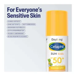 Cetaphil SUN Kids Liposomale Lotion SPF 50+ Sonnenschutz, 150 ml