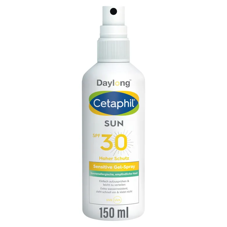 Cetaphil SUN Sensitive Gel-Spray SPF 30 Sonnenschutz, 150 ml