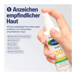 Cetaphil SUN Sensitive Gel-Spray SPF 30 Sonnenschutz, 150 ml