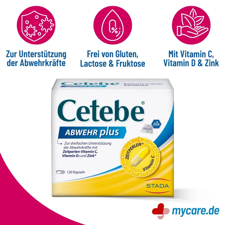 Cetebe Abwehr plus Kapseln, 120 St
