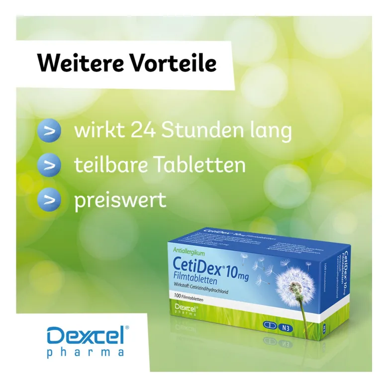 CetiDex 10 mg Filmtabletten, 100 St