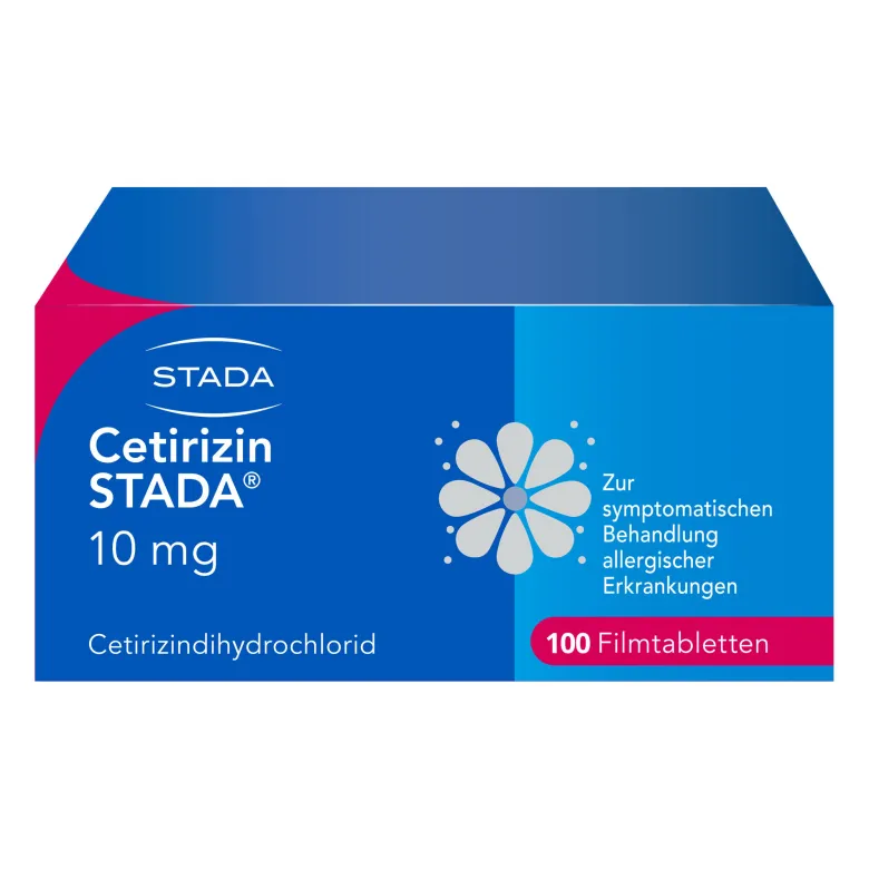 Cetirizin Stada 10 mg Filmtabletten, 100 St