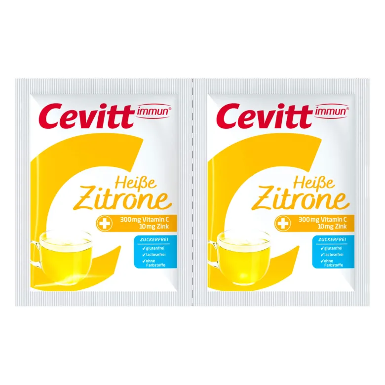 Cevitt immun Heiße Zitrone zuckerfrei, 14 St