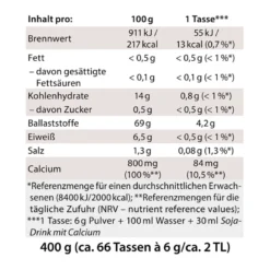 Chi-Cafe classic Wellness Kaffee mit Akazienfaser Guarana, 400 g
