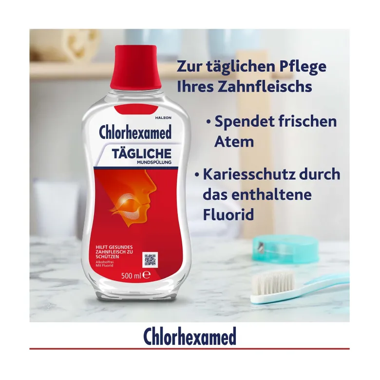 Chlorhexamed Tägliche Mundspülung 0,06 %, 500 ml
