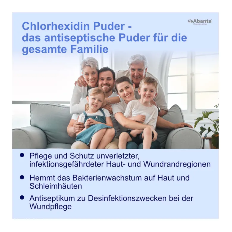 Chlorhexidin Puder, 15 g