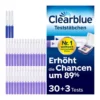 Clearblue Fertilitätsmonitor Teststäbchen, 33 St