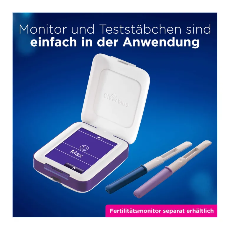 Clearblue Fertilitätsmonitor Teststäbchen, 33 St