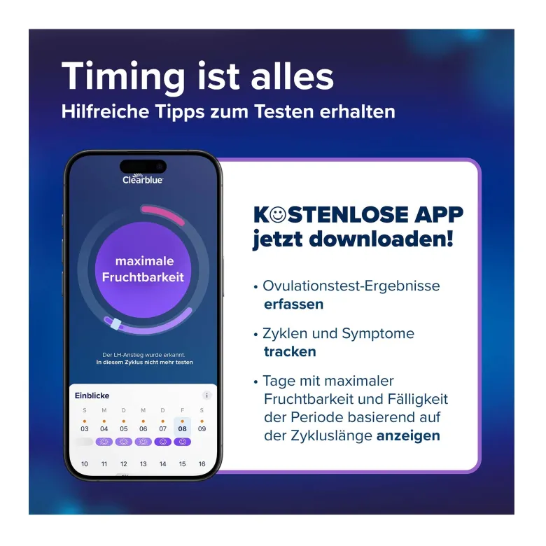 Clearblue Ovulationstest Fortschrittlich & Digital, 20 St