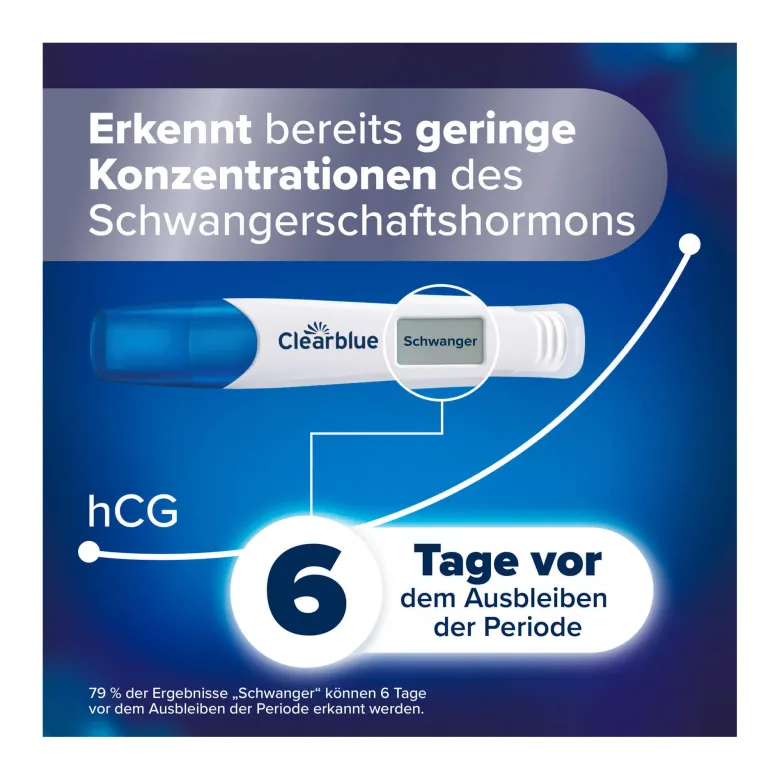 Clearblue Schwangerschaftstest Ultra Frühtest digital, 1 St