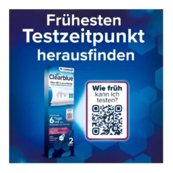 Clearblue Schwangerschaft Ultra Frühtest Fortschrittlich, 2 St