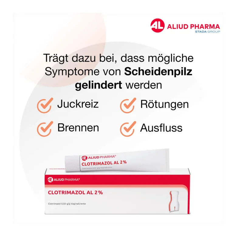 Clotrimazol AL 2% Vaginalcreme, 20 g