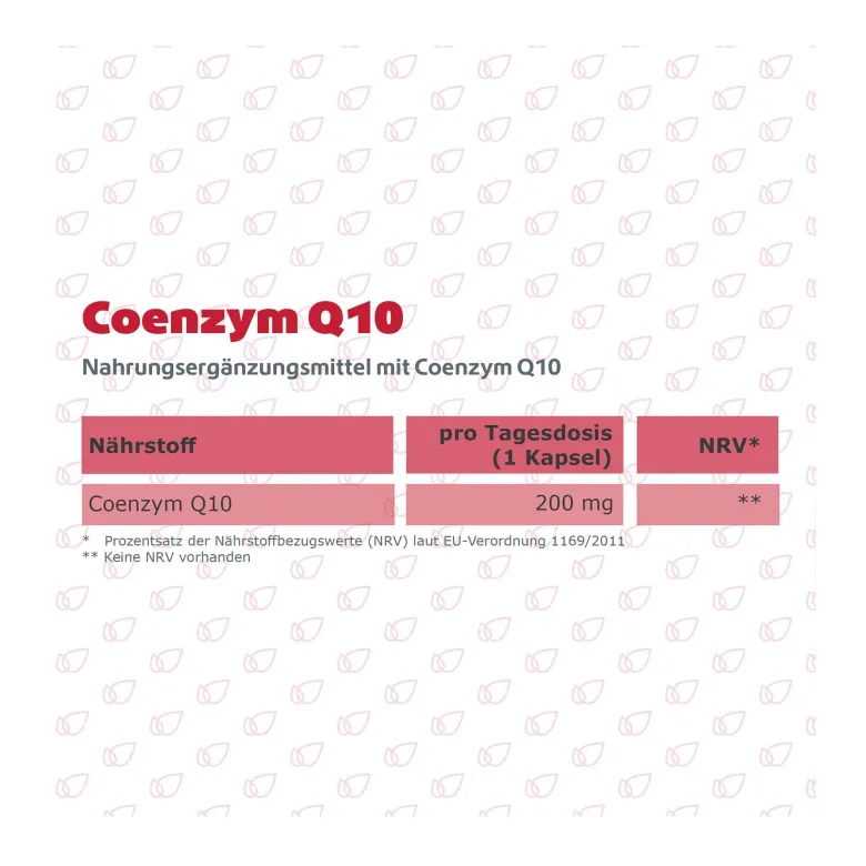 Coenzym Q10 200 mg vegan Kapseln, 120 St