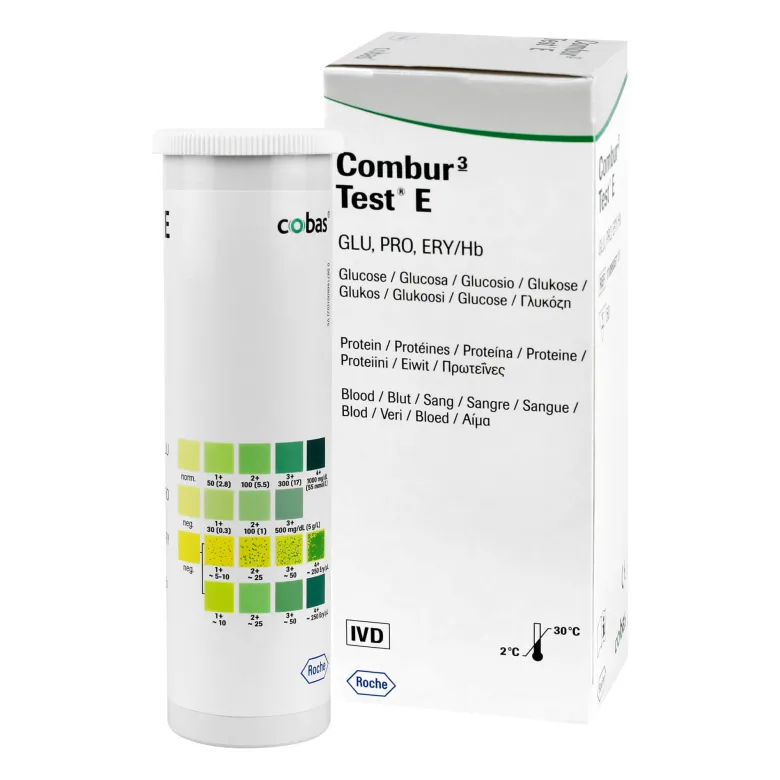 COMBUR 3 Test E Teststreifen, 50 St