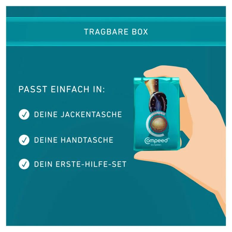 Compeed Sport Blasenpflaster unter den Füßen, 5 St