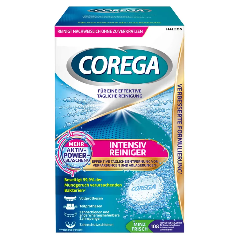 Corega TABS Intensiv Gebissreiniger, 108 St
