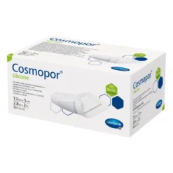 Cosmopor silicone Wundverband 7,2 x 5 cm, 50 St