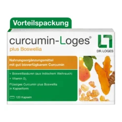 Curcumin-Loges plus Boswellia Kapseln, 120 St